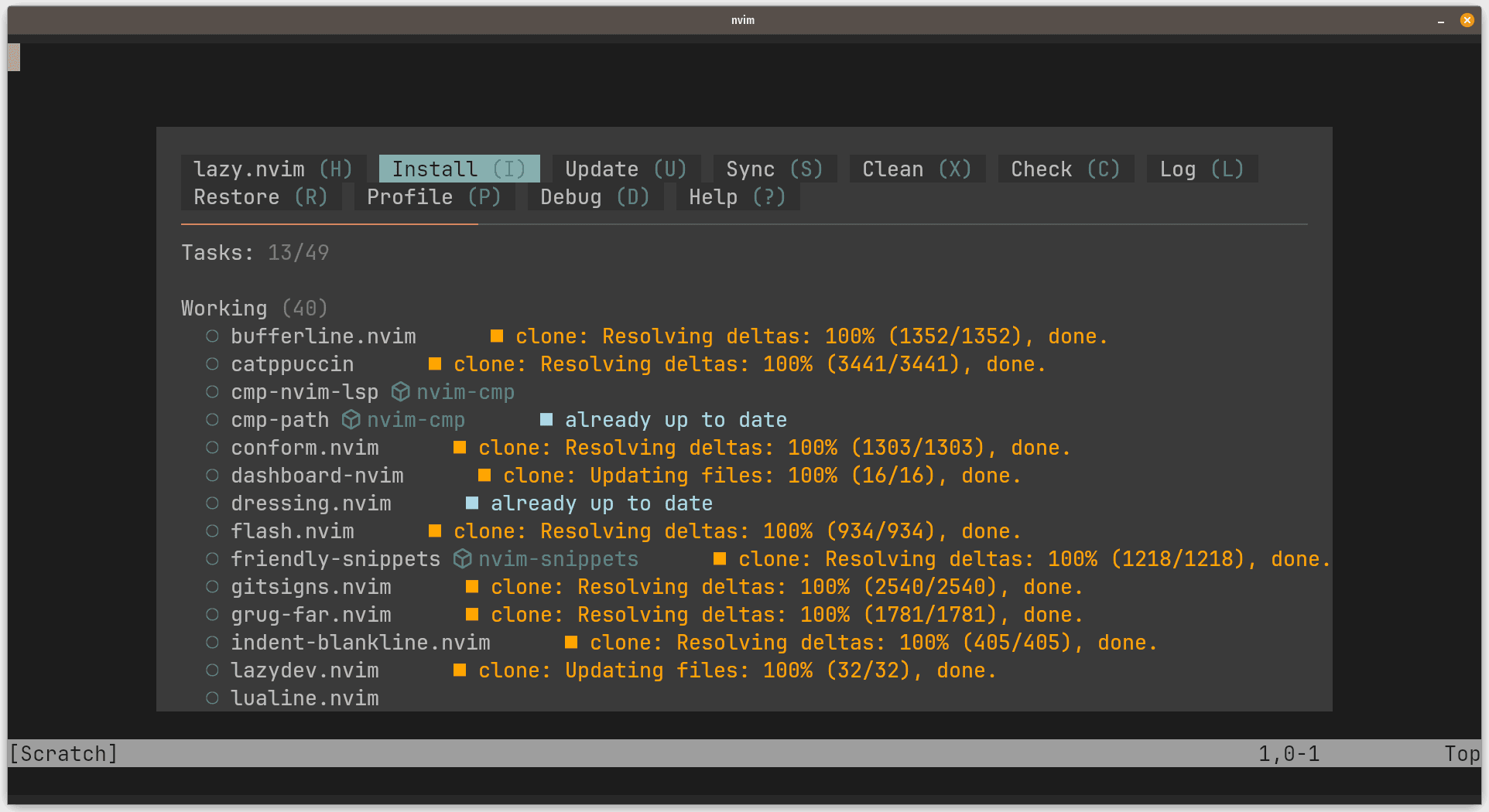 LazyVim Initial Setup