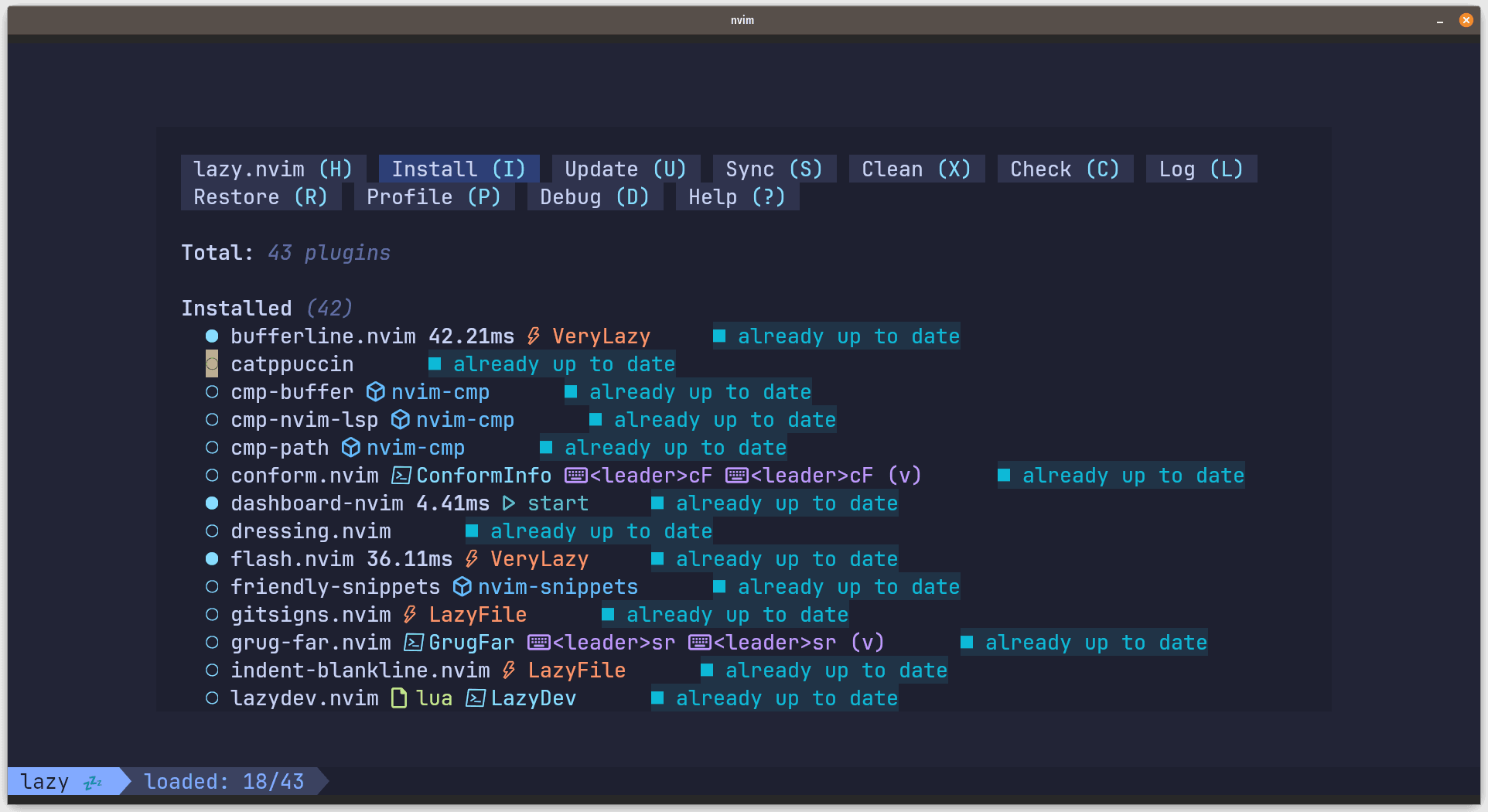 LazyVim Post Initial Setup